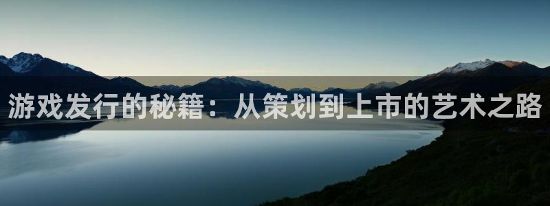 银河(galaxy)庄园：游戏发行的秘籍：从策划到上市的艺术之路